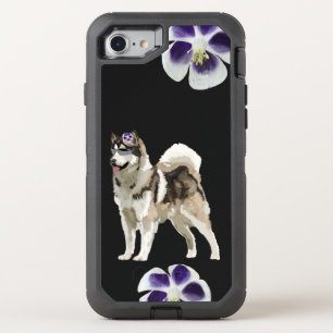 Husky Dog Art iPhone 8/7 Defender Series Case