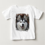 Husky Dog Baby T-Shirt