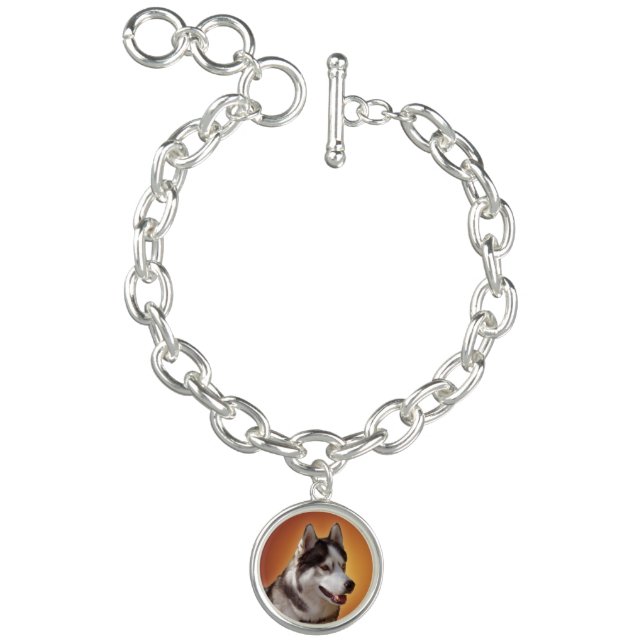 Husky Dog Bracelet Siberian Husky Charm Bracelet (Product)