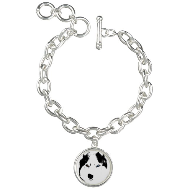 Husky Dog Bracelet Siberian Husky Charm Bracelet (Product)