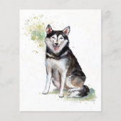 Husky dog Canvas (Front)