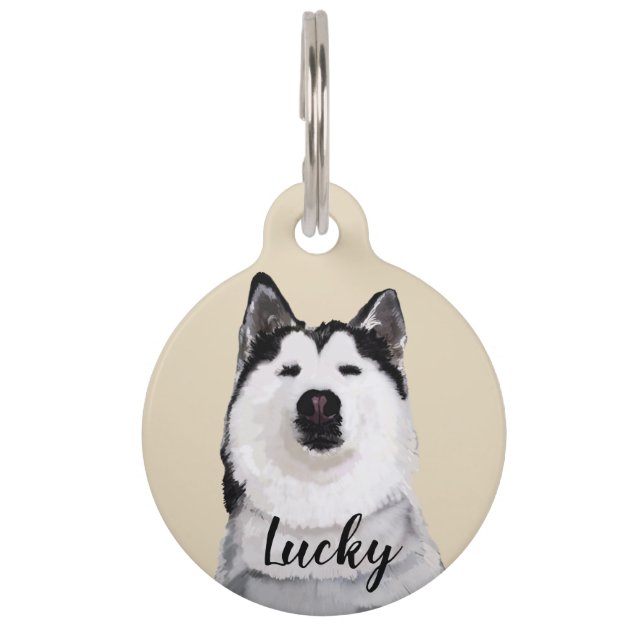 Husky tags outlet
