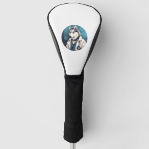 Husky Dog Doctor Golf Head Cover