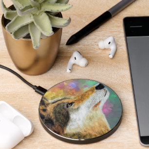 Husky Dog Lou Lou  Wireless Charger