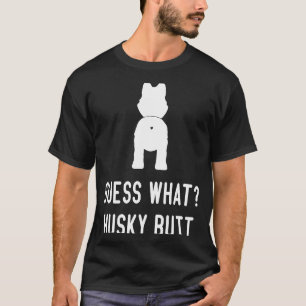 Husky Dog Love Women Men Guess What Husky Butt T-Shirt