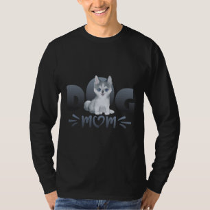 Husky Dog Mom T-Shirt
