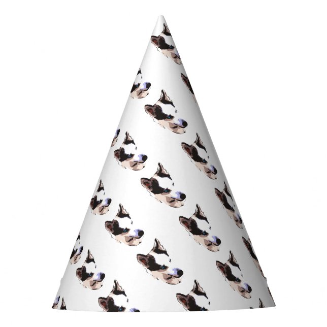 Husky Dog Party Hat (Front)