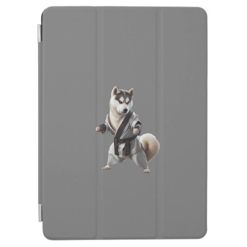 Husky Dog Play Karate Karate Champion Husky Dog iPad Air Cover