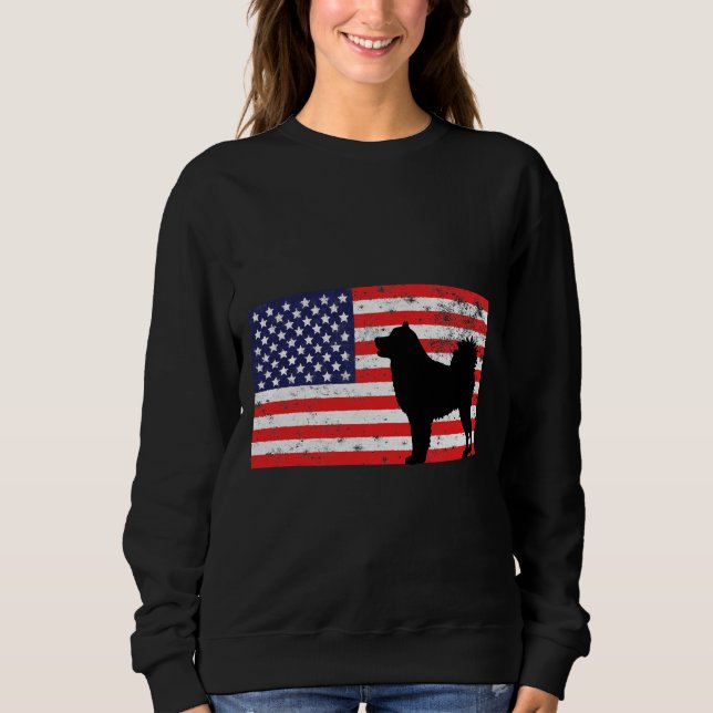 Husky Dog             Sweatshirt (Front)