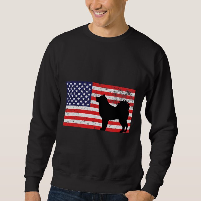 Husky Dog             Sweatshirt (Front)