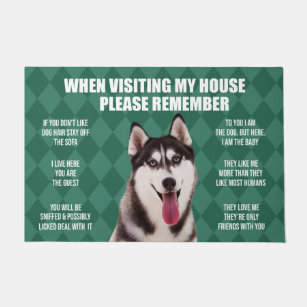 When Visiting My House Please Remember Labrador Retriever Doormat, Welcome  Mat, House Warming Gift