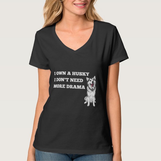 Husky Drama T-Shirt (Front)
