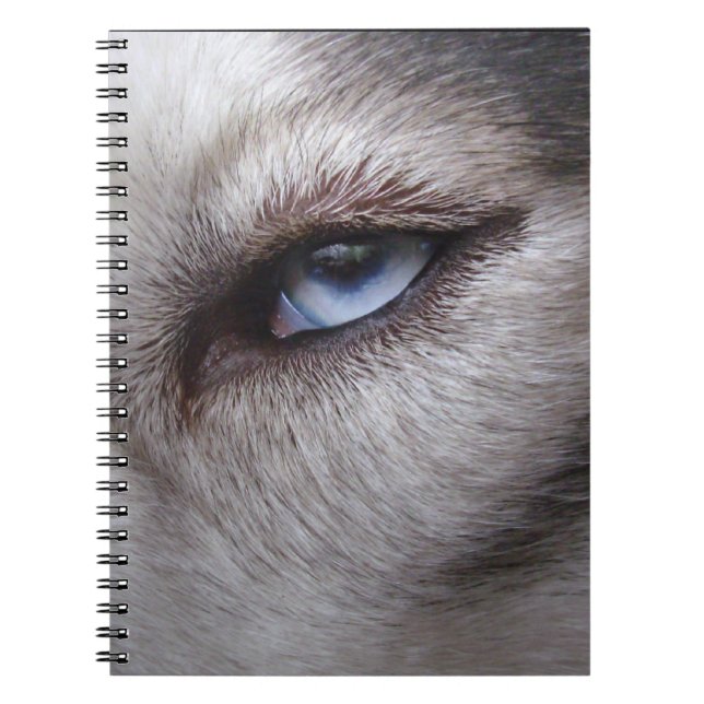 Husky Eye Notebook Siberian Husky Gifts & Books (Front)