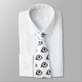 Husky Eye pattern Neck Tie