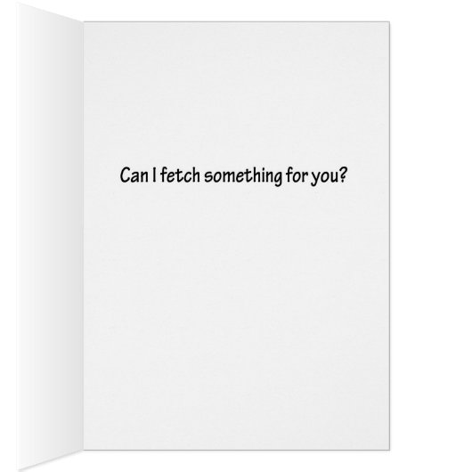 Husky Father's Day Card (Inside (Right))