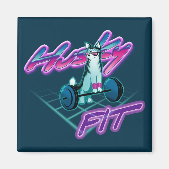 Husky Fit Magnet (Front)