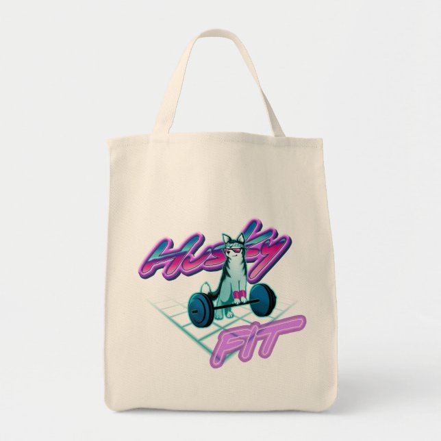 Husky Fit Tote Bag (Front)