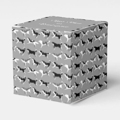 Husky Gift Box Personalize Husky Sled Dog Team Box