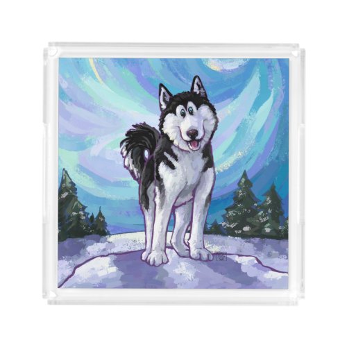 Husky Gifts  Accessories Acrylic Tray