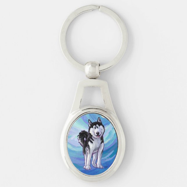 Husky Gifts & Accessories Keychain (Front)