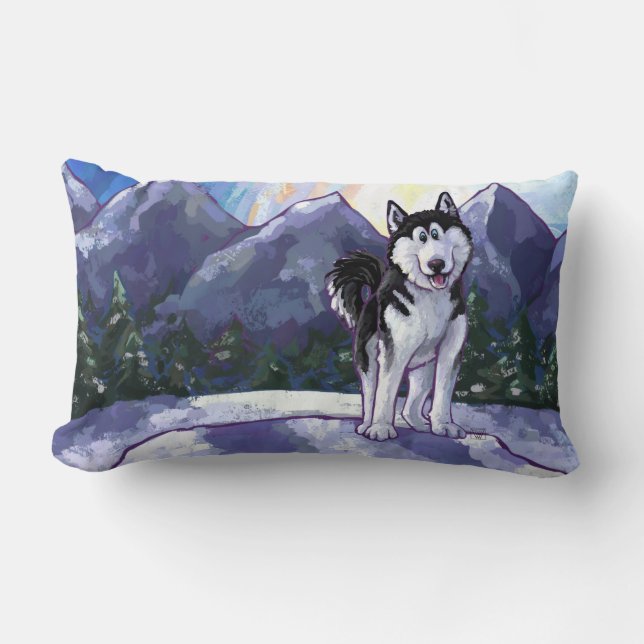 Husky Gifts & Accessories Lumbar Pillow (Front)