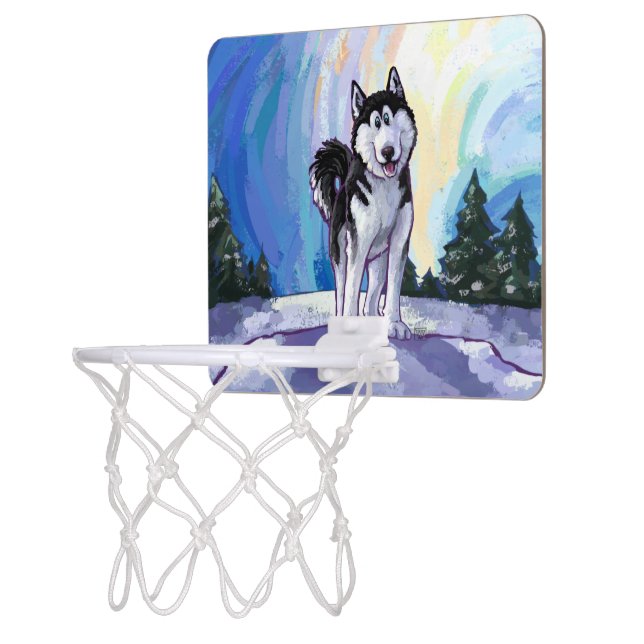 Husky Gifts & Accessories Mini Basketball Hoop (Left)