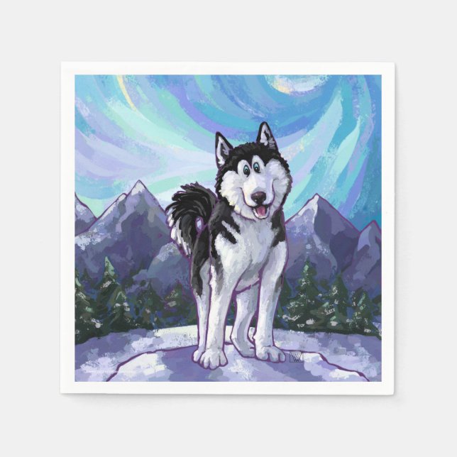 Husky Gifts & Accessories Napkins (Front)
