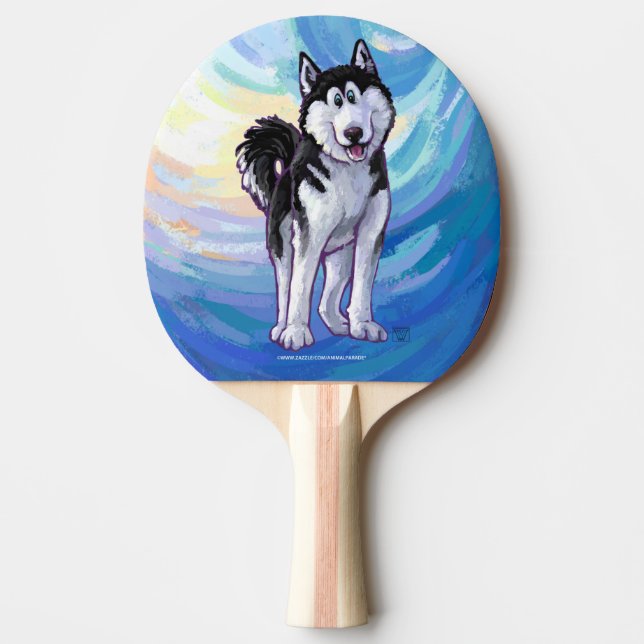 Husky Gifts & Accessories Ping Pong Paddle (Front)