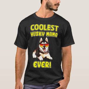Husky Husky Mom T-Shirt