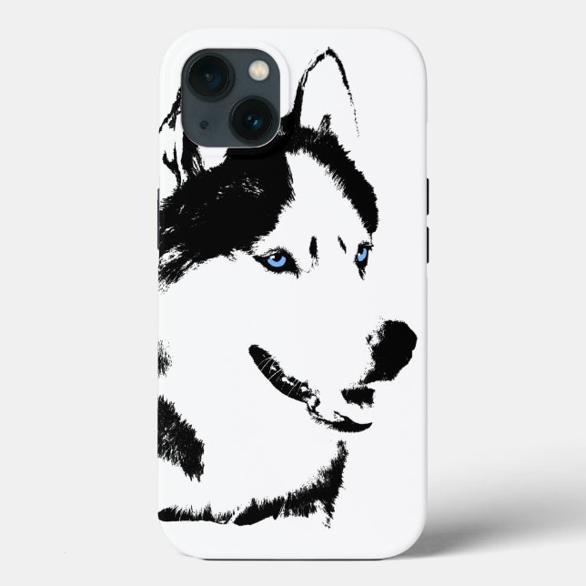 Husky iPhone Cases Siberian Husky Malamute Cases (Back)