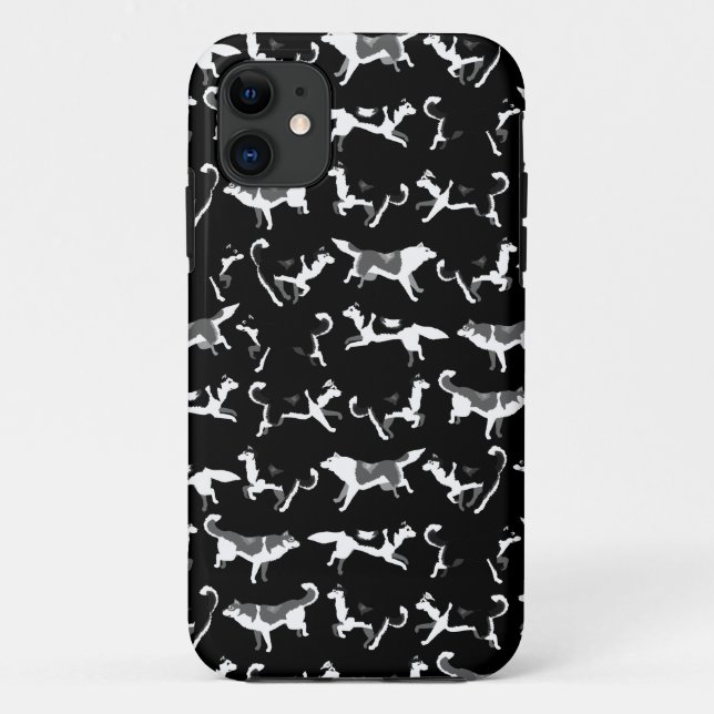 Husky iPhone Siberian Husky Malamute Case (Back)