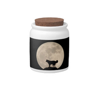 Husky Jar Cool Siberian Husky Candy Jars Gifts