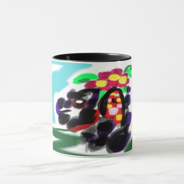 Husky joy  mug (Center)