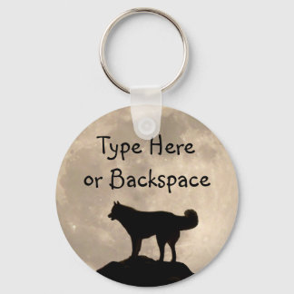 Husky Key Chains Sled Dog Husky Keychains Custom