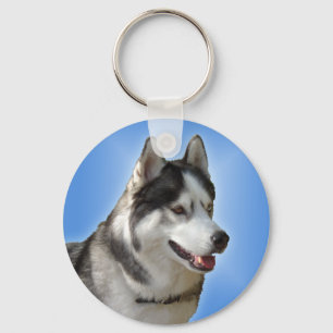 Husky Keychain Siberian Husky Malamute Dog Gifts