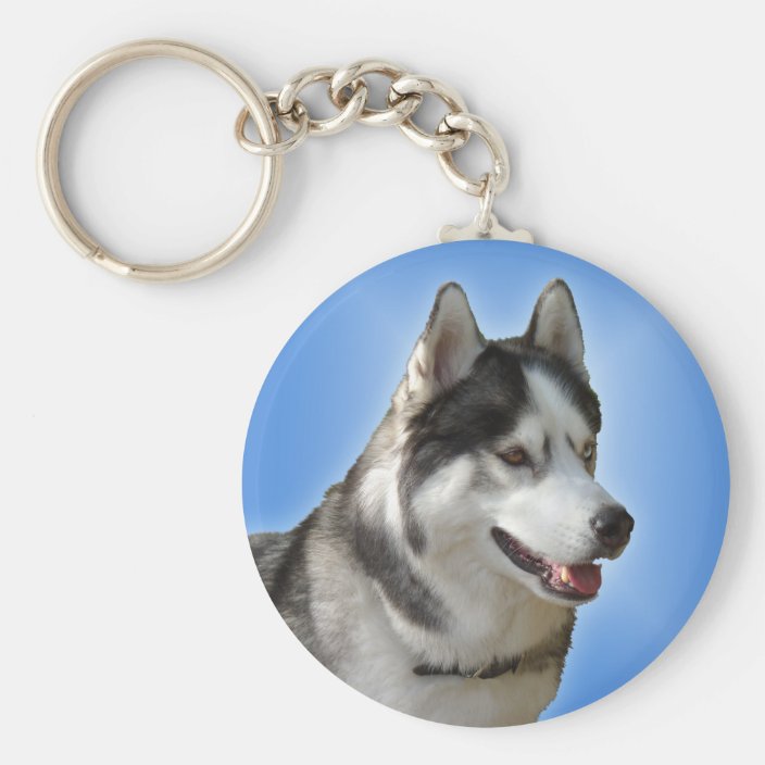 Husky Keychain Siberian Husky Malamute Dog Gifts