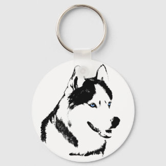 Husky Keychain Siberian Husky Malamute Dog Gifts