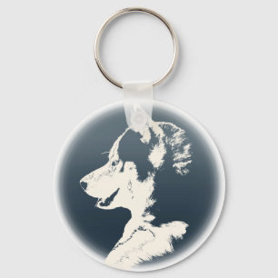 Husky Keychain Siberian Husky Malamute Gifts
