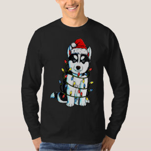 Husky Lights Xmas Boys 2 T-Shirt