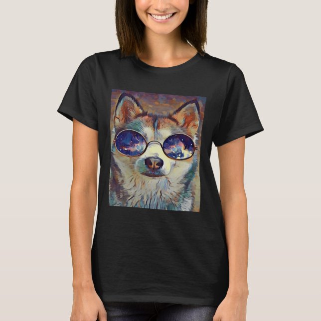 Husky  Long T-Shirt (Front)