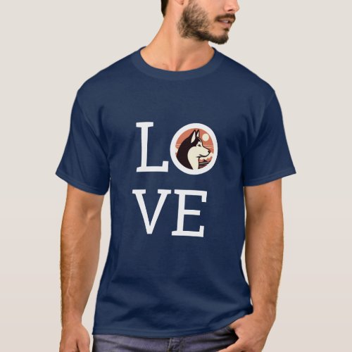 Husky LOVE T_Shirt