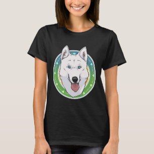 Husky Love White T-Shirt