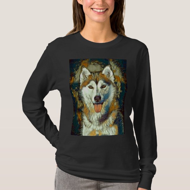 Husky Lover     T-Shirt (Front)
