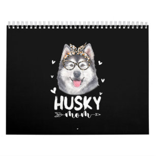 Husky Mom Dog Lovers Gift Mother Day Gift Calendar