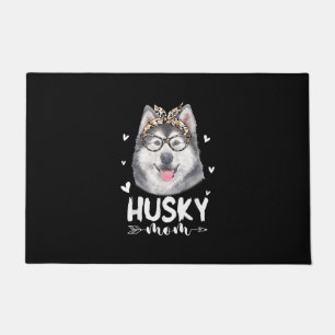 Husky Mom Dog Lovers Gift Mother Day Gift Doormat