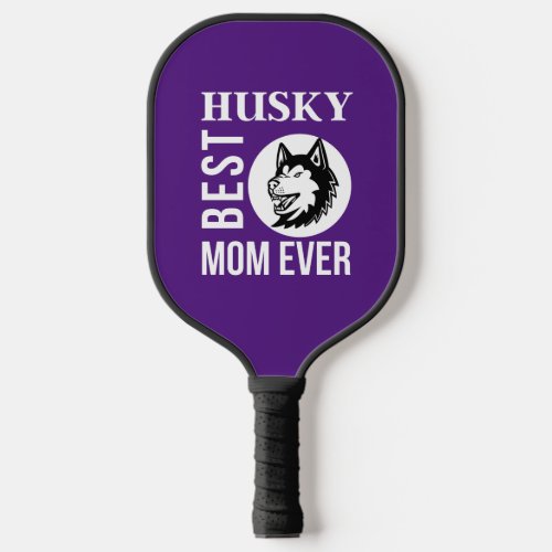 Husky Mom Dog Mom Dog Gift                       Pickleball Paddle