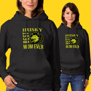 Husky Mom, Dog Mom, Husky Gift Hoodie