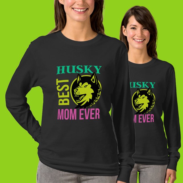 Husky Mom, Dog Mom, Husky Gift T-Shirt (Creator Uploaded)