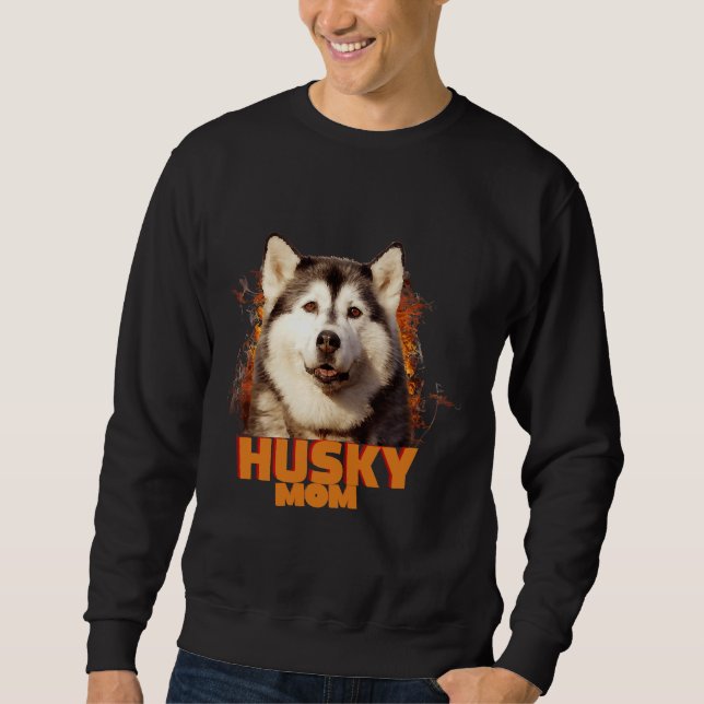 Husky Mom Essential     Sweatshirt (Front)