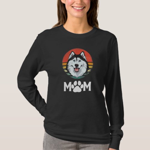 Husky Mom  Siberian Husky  Owner T_Shirt